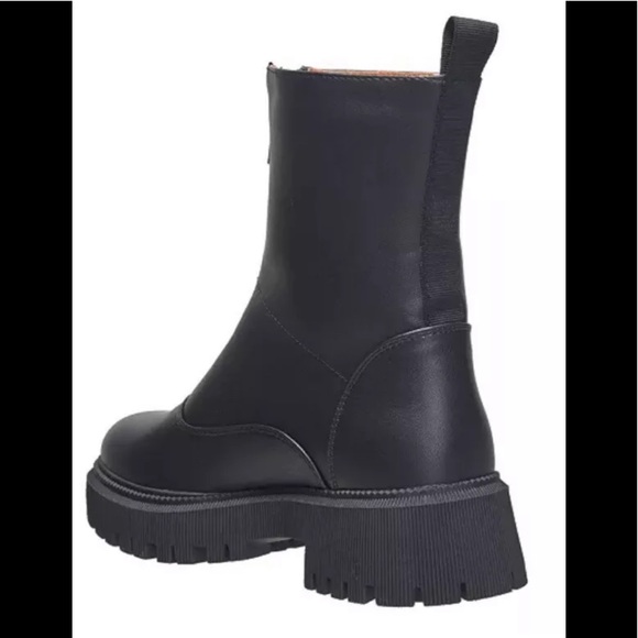 French Connection Women's Julie Front Zipper Boots Women's, black, Size 9 NWOB. - Picture 3 of 12